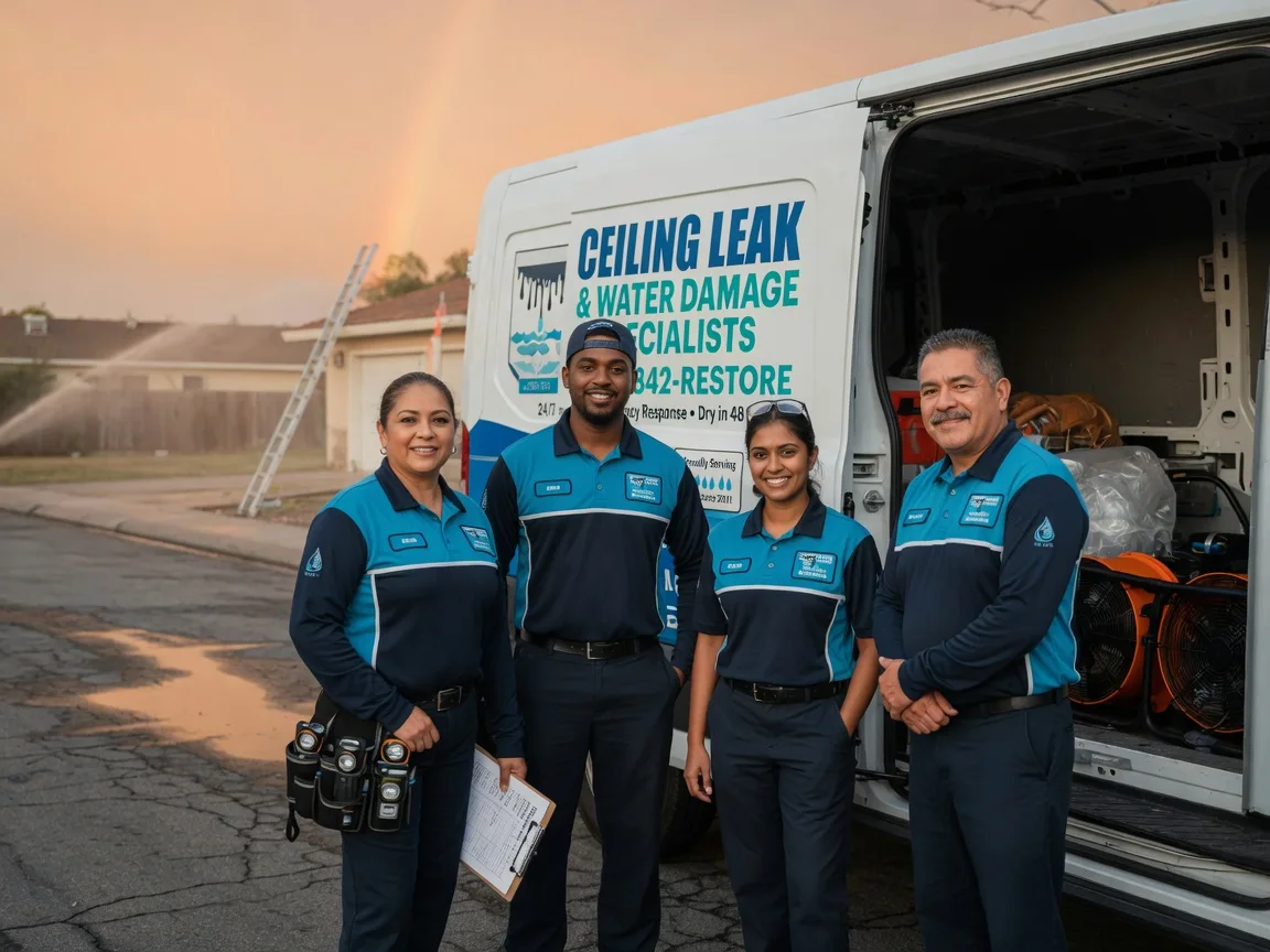 Ceiling Leak Cleanup company in Bassfield, MS