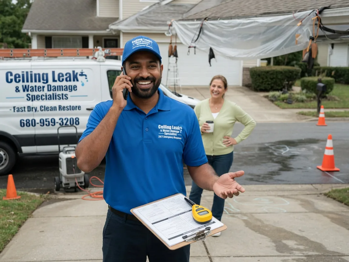 Ceiling Leak Cleanup Bassfield, MS FAQs